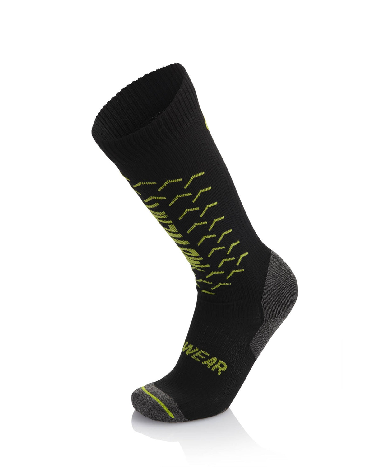 Calzino PRO Distance Black/Lime