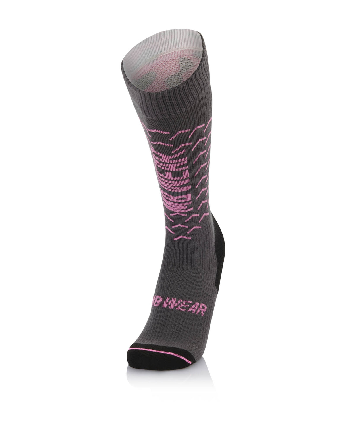 Calzino PRO Distance Grey/Pink