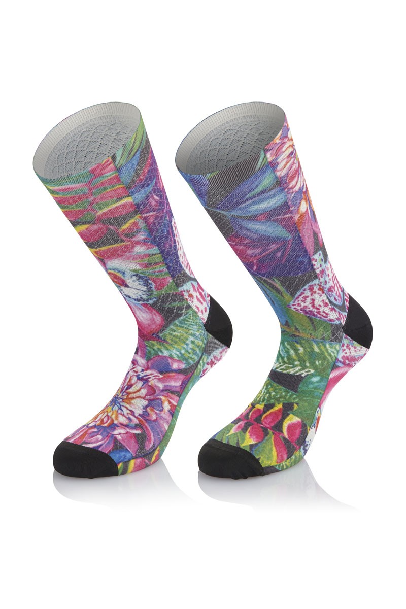 Calzino Fun Tropical Flowers