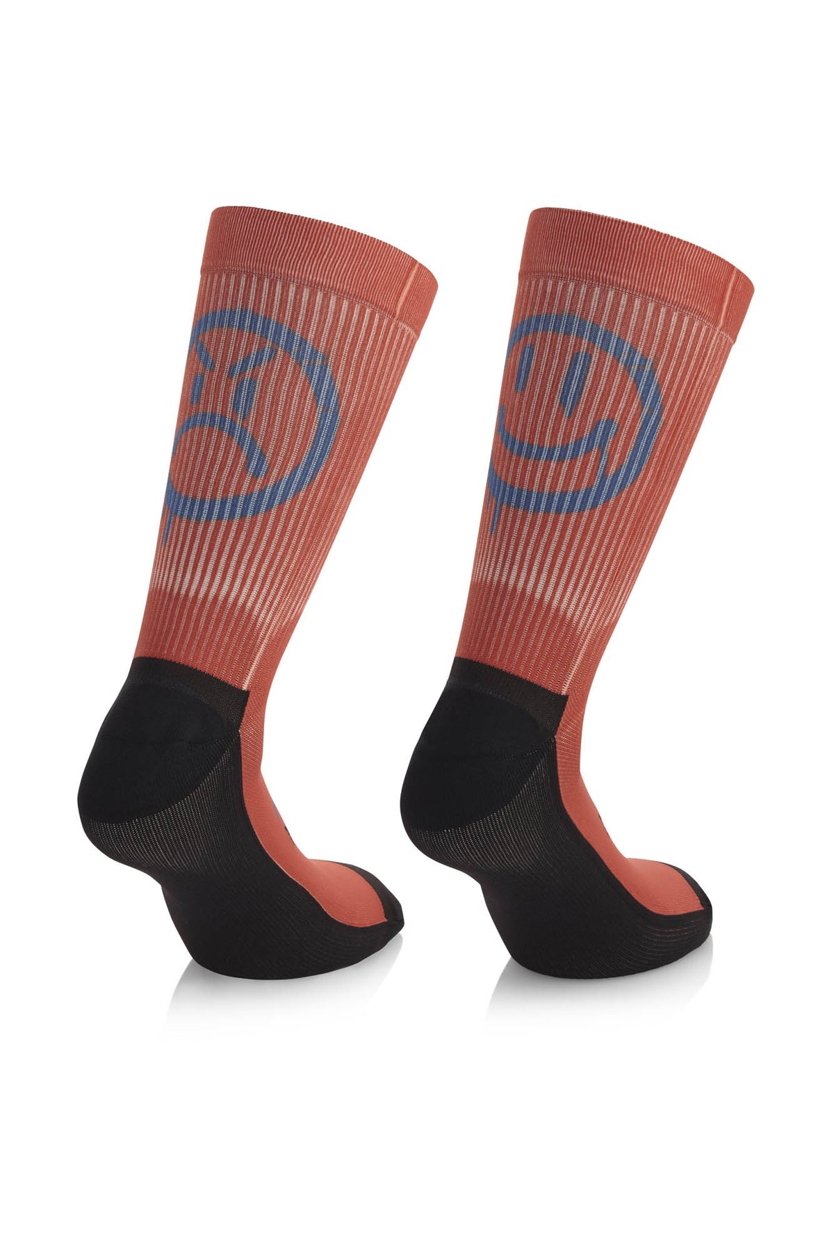 Calzino Trail Spirit SMILE Red-B