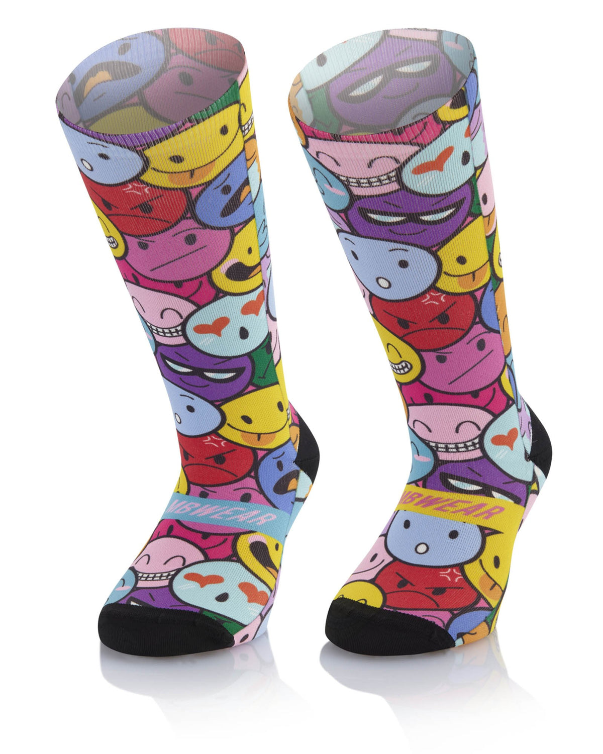 Calzino Fun Ski Star KIDS Smiley
