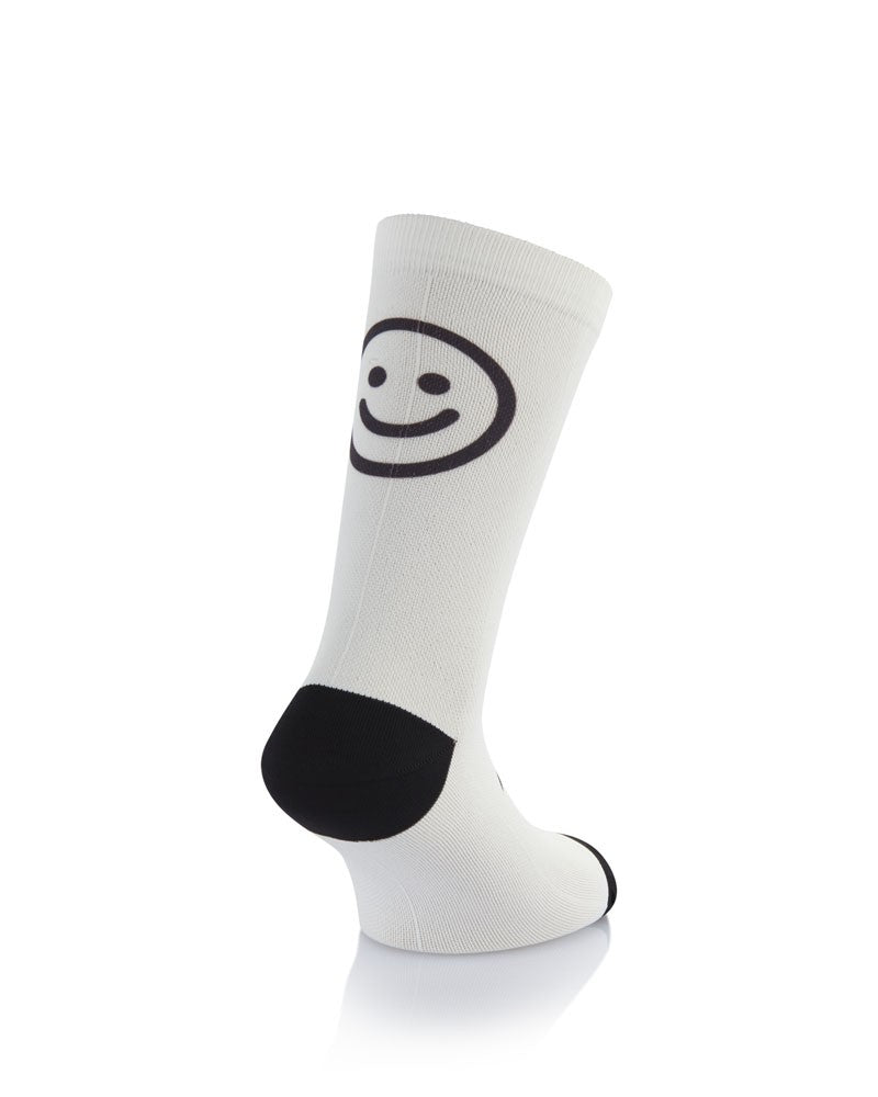 Calzino Fun SMILE KIDS White
