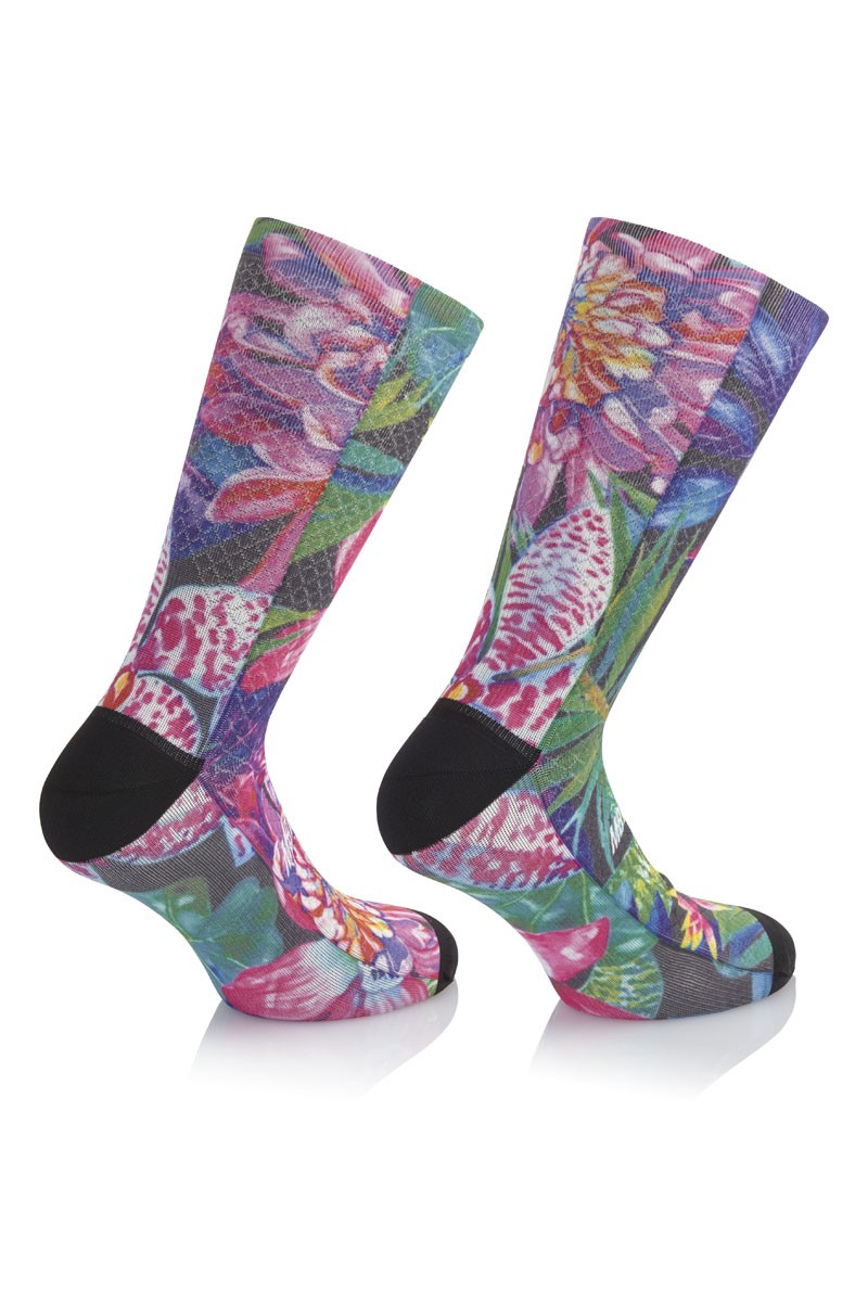 Calzino Fun Tropical Flowers