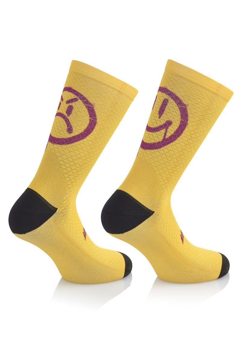Calzino Smile Emotions Yellow-V