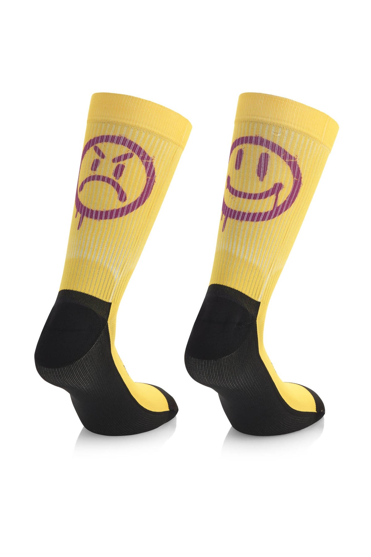 Calzino Trail Spirit SMILE Yellow-V