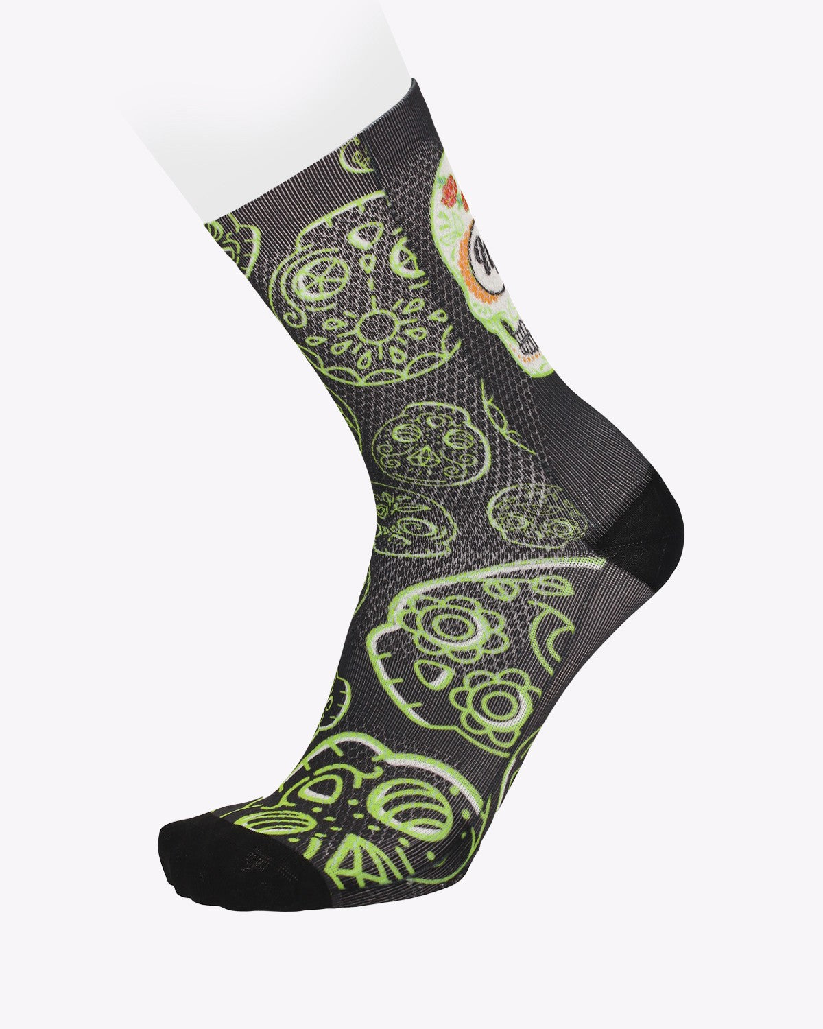 Calzini Fun Black Skull