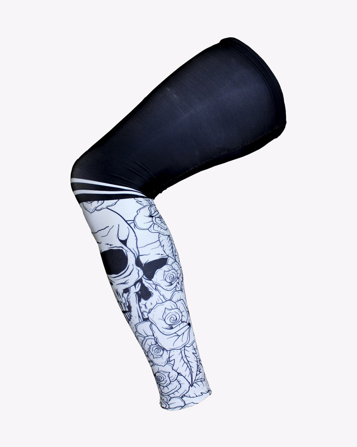 Leg warmer White Skull