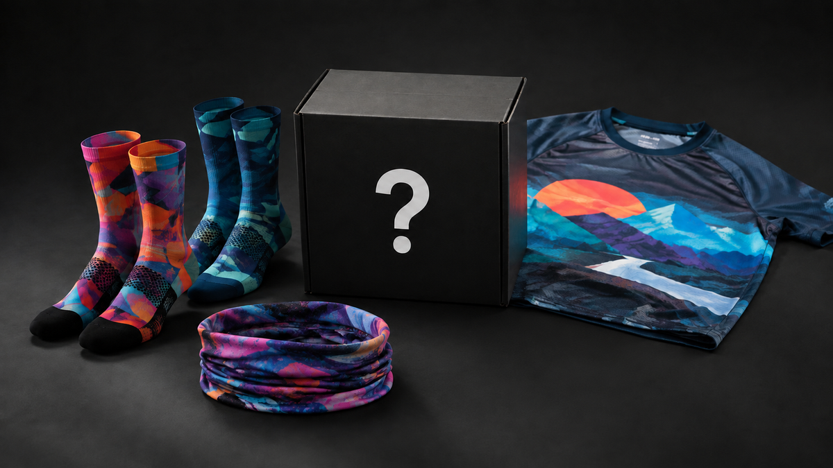 Mystery Box MB Wear con prodotti assortiti