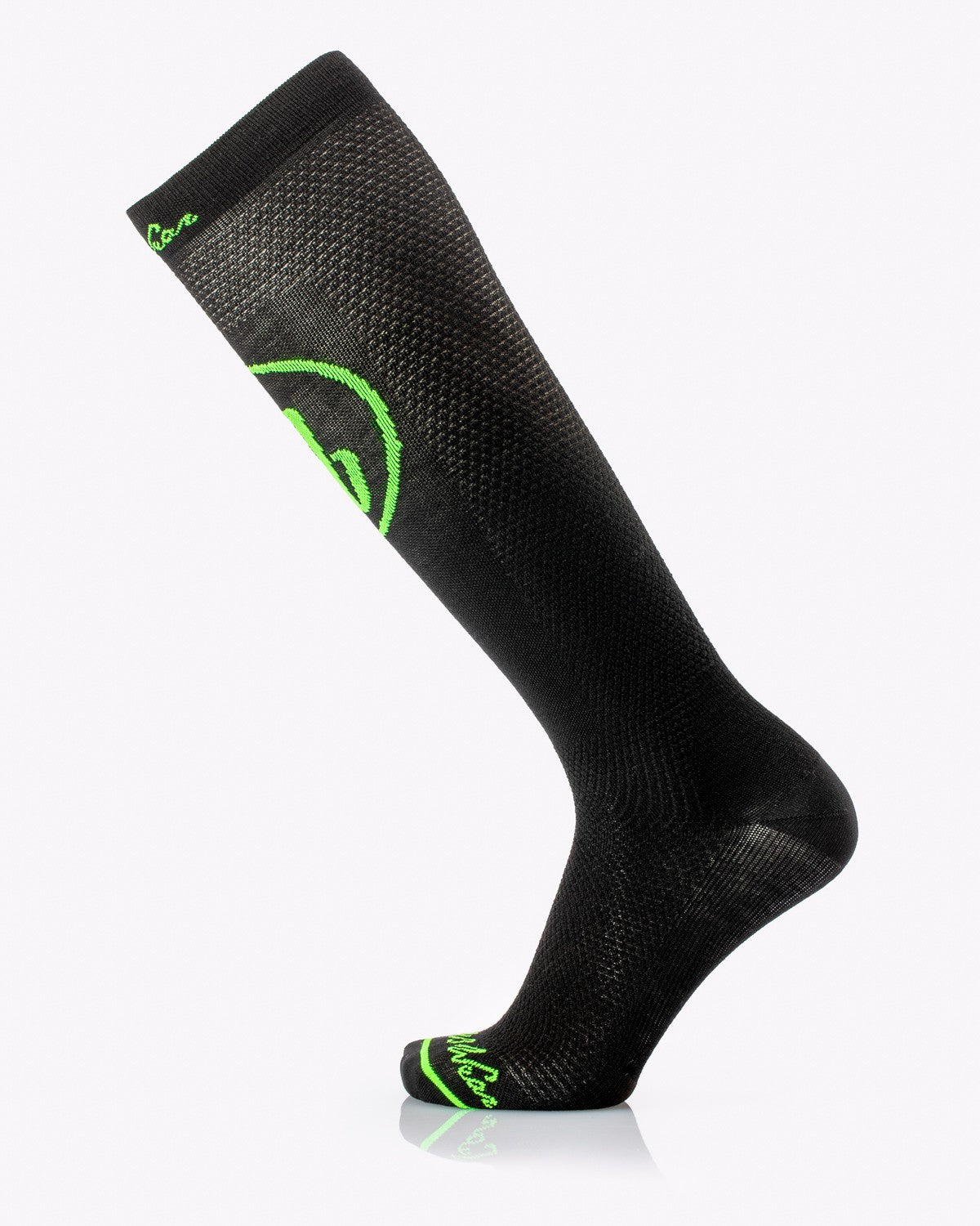Calzini Pro race black/green