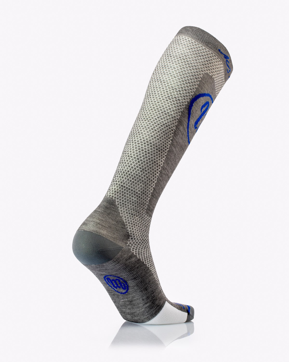 Calzini Pro race grey/blue